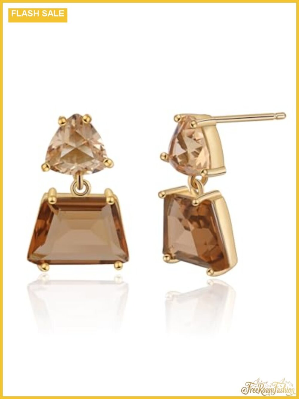Hypoallergenic Crystal Dangle Earrings for Women Statement Drop